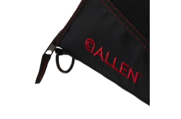 Image of Allen Auto-Fit Handgun Case, Black/Red, 9in, 7738