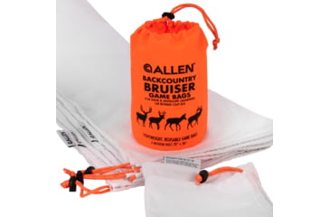 Image of Allen Backcountry Bruiser Deer Game Bag Set, Orange, Polyester, 4 Bags, 6591