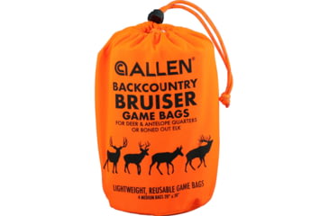 Image of Allen Backcountry Bruiser Deer Game Bag Set, Orange, Polyester, 4 Bags, 6591