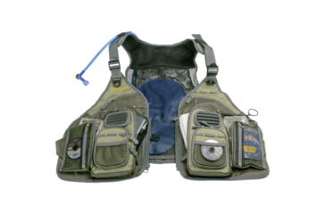 Image of Allen Big Horn Fly Fishing Vest, Green, 6346