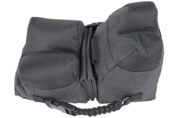 Image of Allen Eliminator Front/Rear Range Bag Combo w/Connected Style Front and Rear, Gray, Polyester, 18415