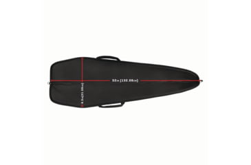 Image of Allen Leadville 52in Shotgun Case, Black, 130-52