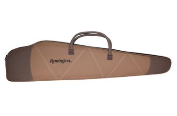 Image of Allen Remington Quilted Scoped Rifle Case With Built In Sling Brown With Embroidered Logo 48 Inch Brown 18605