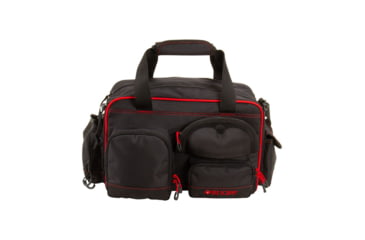 Image of Allen Ruger Peoria Performance Range Bag, Black/Red, 27972