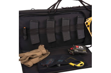 Image of Allen Tac Six Unit 38 in Tactical Gun Case, Black, 10838