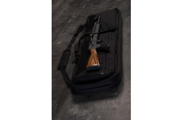 Image of Allen Tac Six Unit 38 in Tactical Gun Case, Black, 10838