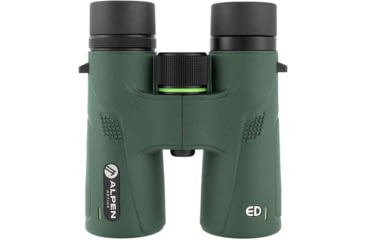 Image of Alpen Chisos ED 10x42mm Roof BK4 Prism Binocular, Green, 1212930