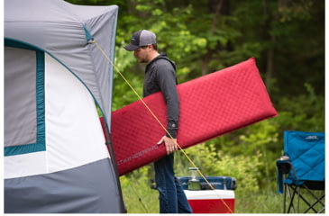 Image of ALPS Mountaineering Apex Air Pad XL, red, 30 In x 77 In x 3 In, 7350005