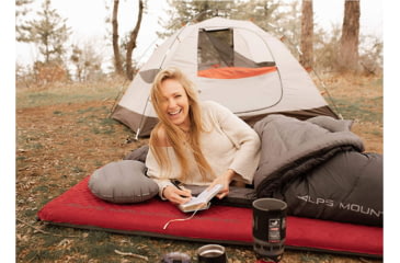 Image of ALPS Mountaineering Apex Air Pad XL, red, 30 In x 77 In x 3 In, 7350005