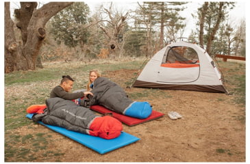 Image of ALPS Mountaineering Apex Air Pad XL, red, 30 In x 77 In x 3 In, 7350005