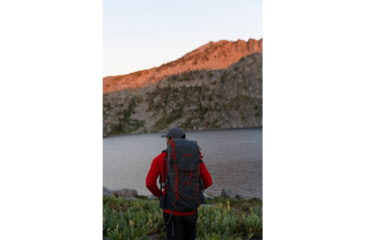 Image of ALPS Mountaineering Canyon 55L Pack, Gray/Chili, 6852049