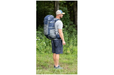 Image of ALPS Mountaineering Canyon 55L Pack, Navy/Gray, 6852041