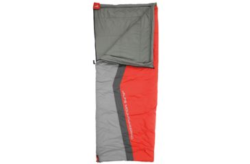 Image of ALPS Mountaineering Cinch 40 Sleeping Bag, Flame Red/Coal, 35in x 82in, 4701442