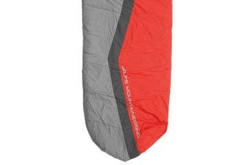 Image of ALPS Mountaineering Cinch 40 Sleeping Bag, Flame Red/Coal, 35in x 82in, 4701442
