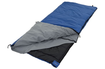 Image of ALPS Mountaineering Crater Lake Outfitter Sleeping Bag, Blue, 494375ZIP