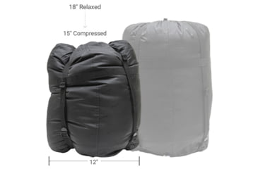 Image of ALPS Mountaineering Crater Lake Outfitter Sleeping Bag, Blue, 494375ZIP