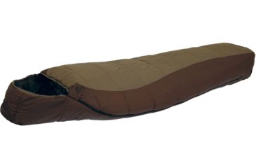 Image of ALPS Mountaineering Desert Pine Sleeping Bag, Clay/Brown, Negative 20 Degrees Wide 60289