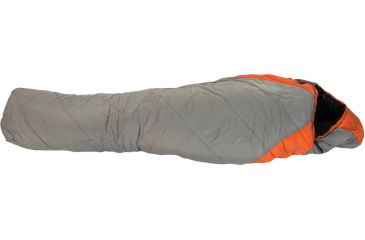 Image of ALPS Mountaineering Desert Pine 0 Sleeping Bag Synthetic-Grey/Rust-Regular