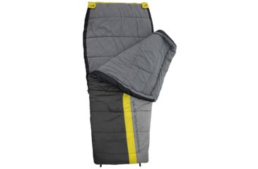 Image of ALPS Mountaineering Drifter 30 Sleeping Bag, Citrus/Coal, 36in x 82in, 4500436