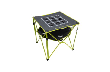 Image of ALPS Mountaineering Eclipse Table Tic-Tac-Toe, Charcoal/Citrus, One Size, 8369857