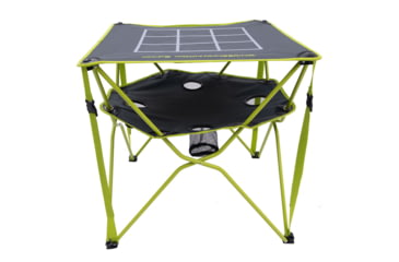 Image of ALPS Mountaineering Eclipse Table Tic-Tac-Toe, Charcoal/Citrus, One Size, 8369857