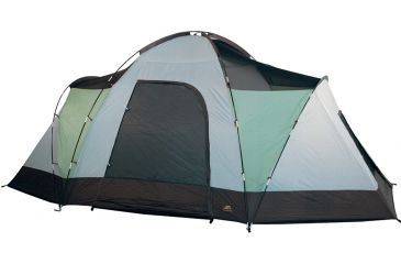 Image of ALPS Mountaineering Meramac Room - Sage/Rust Tent, 3 Room, 7+ Person 60310