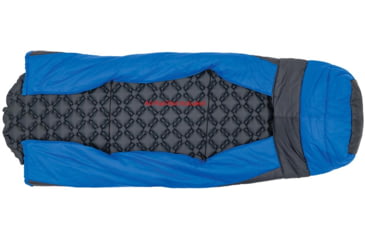 Image of ALPS Mountaineering Radiance Lightweight Quilt, Blue/Charcoal, 4990402