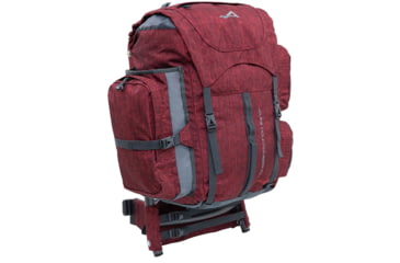 Image of ALPS Mountaineering Red Rock Backpack, 34 Liters, Heather Red/Gray, 3300044