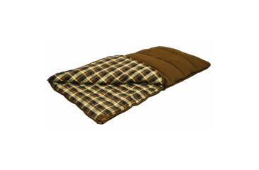 Image of ALPS Mountaineering Silverthorne 5 Degree Sleeping Bag, Brown, 4251815
