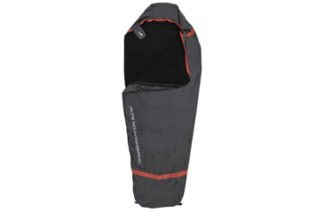 Image of ALPS Mountaineering Wisp Sleeping Bag, Charcoal/Red, 4900042