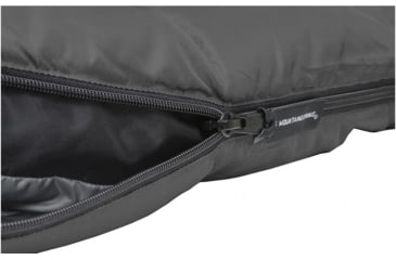 Image of ALPS Mountaineering Zenith +30 Degrees Sleeping Bag, Long, Gray/Red, 4302642