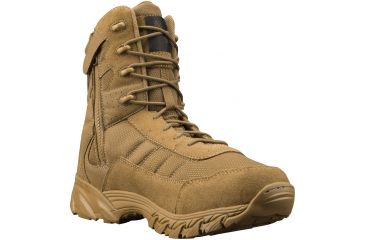 Image of Mens Vengeance SR 8in Side-Zip Leather Boot,Size 15,Coyote