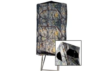 Image of Altan Treestand Cabin Hunting Blind, 2-Person, Camo, 45 x 45 x 78 in, TS-BLD-100
