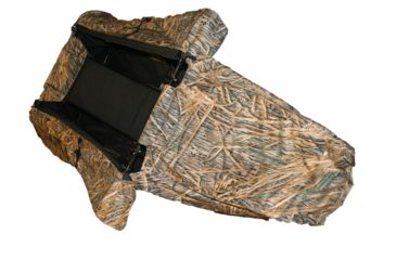 Image of Altan Waterfowl Field Recliner Hunting Blind, 600D, Camo, 81 x 28 x 19 in, B-WAT-11