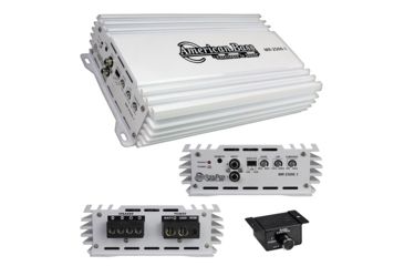 Image of American Bass 2500 Watts Max D Class Marine Amplifier, White MR25001