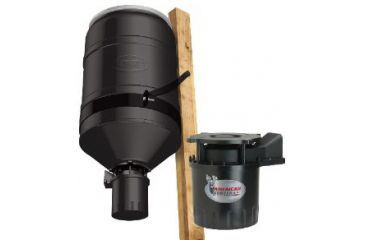Image of American Hunter 25 Gallon Post Mount Directional Feeder System AH-DF25GAL
