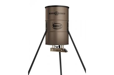 Image of American Hunter Feeder 350 Lb Tx Edition Kit AH-TX350SS6V