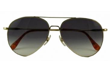 Image of American Optical General LE Sunglasses w/ Gold Frame and Polycarbonate Gradient Grey Lens GGRGRY-WS140-14-52-45