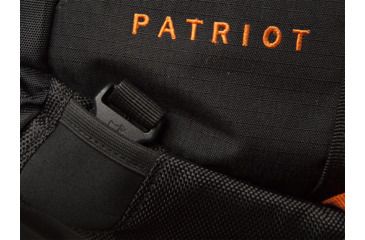 Image of American Rebel Freedom Concealed Carry Backpack, Black/Orange, Extra Large, FB-1001-BK-OR-105-XL