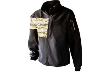 Image of American Rebel We the People Lightweight Freedom Concealed Carry Jacket - Mens, Black/WTP, Medium, MJ-2003-BK-WP-156-MD