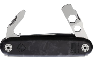 Image of American Service Knife The Iron Sides Folder Seax CF, ASK004CF
