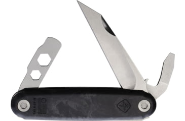 Image of American Service Knife The Iron Sides Folder Seax CF, ASK004CF