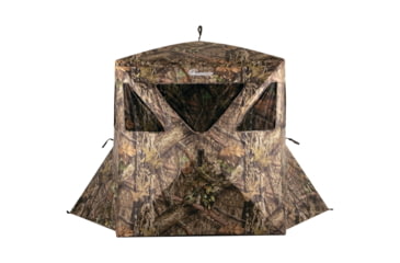 Image of Ameristep Care Taker Kick-Out Ground Blind, Hub-Style Mossy Oak Break-Up Country, 300 Durashell Plus, 66in High, Mobuc, AMS-AMEBL3030