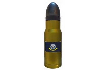 Image of AmmOMug US Navy Flag Brass Standard 16oz Mug AMA-062