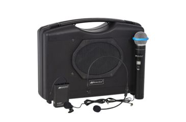 Image of AmpliVox Bluetooth Dual Audio Pal, Black, SW245B