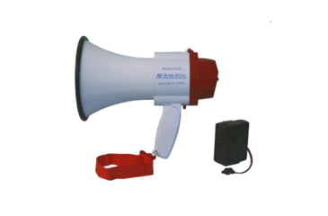 Image of AmpliVox Mini-Meg 10W Megaphone Bundle, Red, White, SB600R