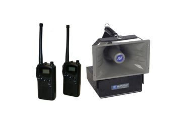 Image of AmpliVox Radio Hailer with 2 MURS Radios, Black, SW6210