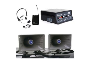 Image of AmpliVox Wireless Sound Cruiser, Black, Grey, SW312