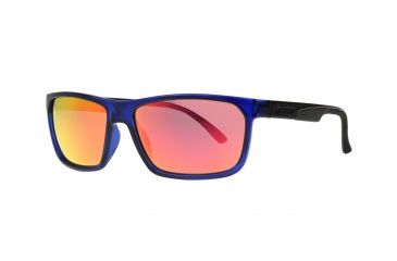 Image of Anarchy Peril Sunglasses, Navy Frame, Red Mirror Lens, 10237503.QTM