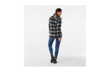 Image of Smartwool Anchor Line Shirt Jacket-Women's, Medium Gray, Extra Small, SW000346052-XS